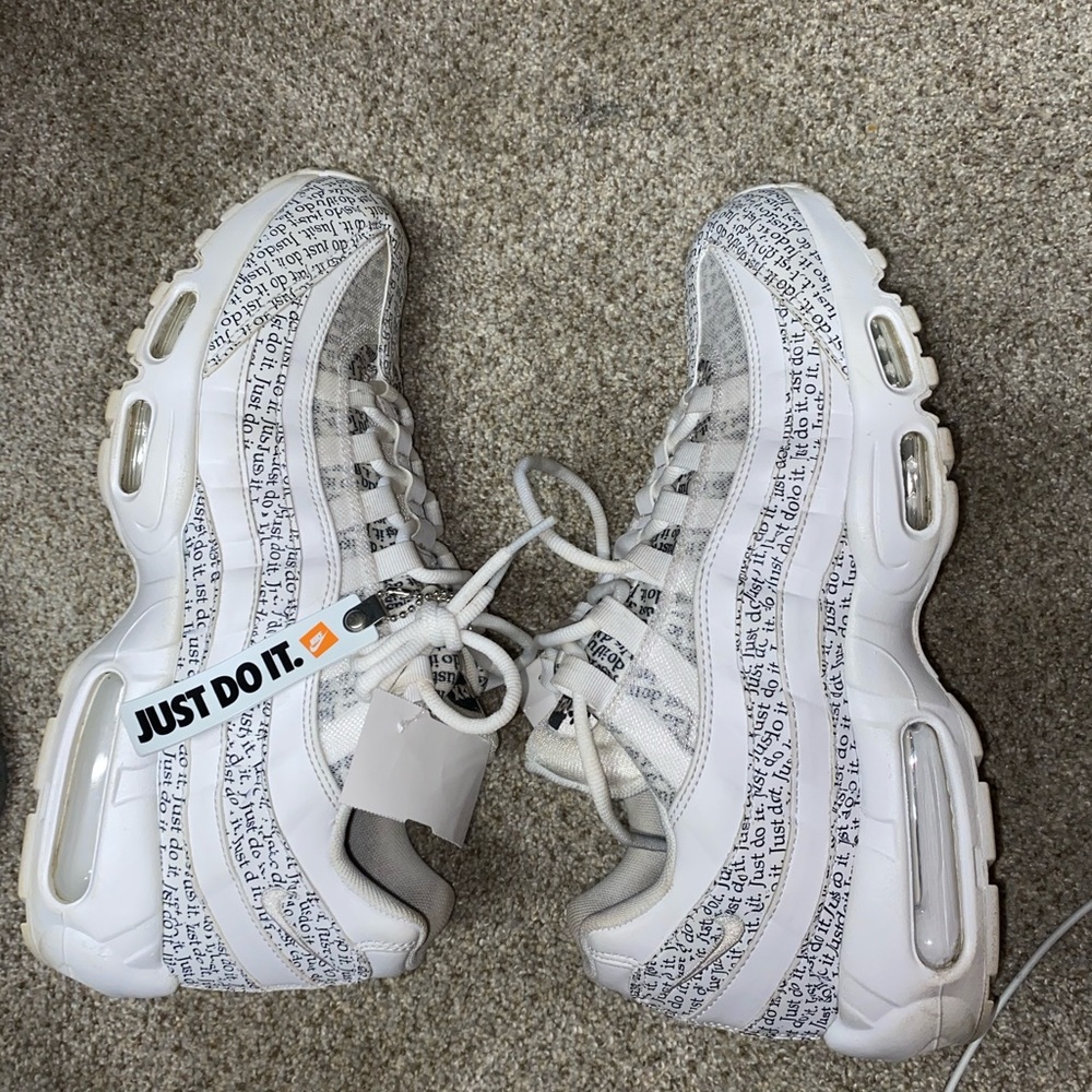 nike air max 95 white “just do it”
